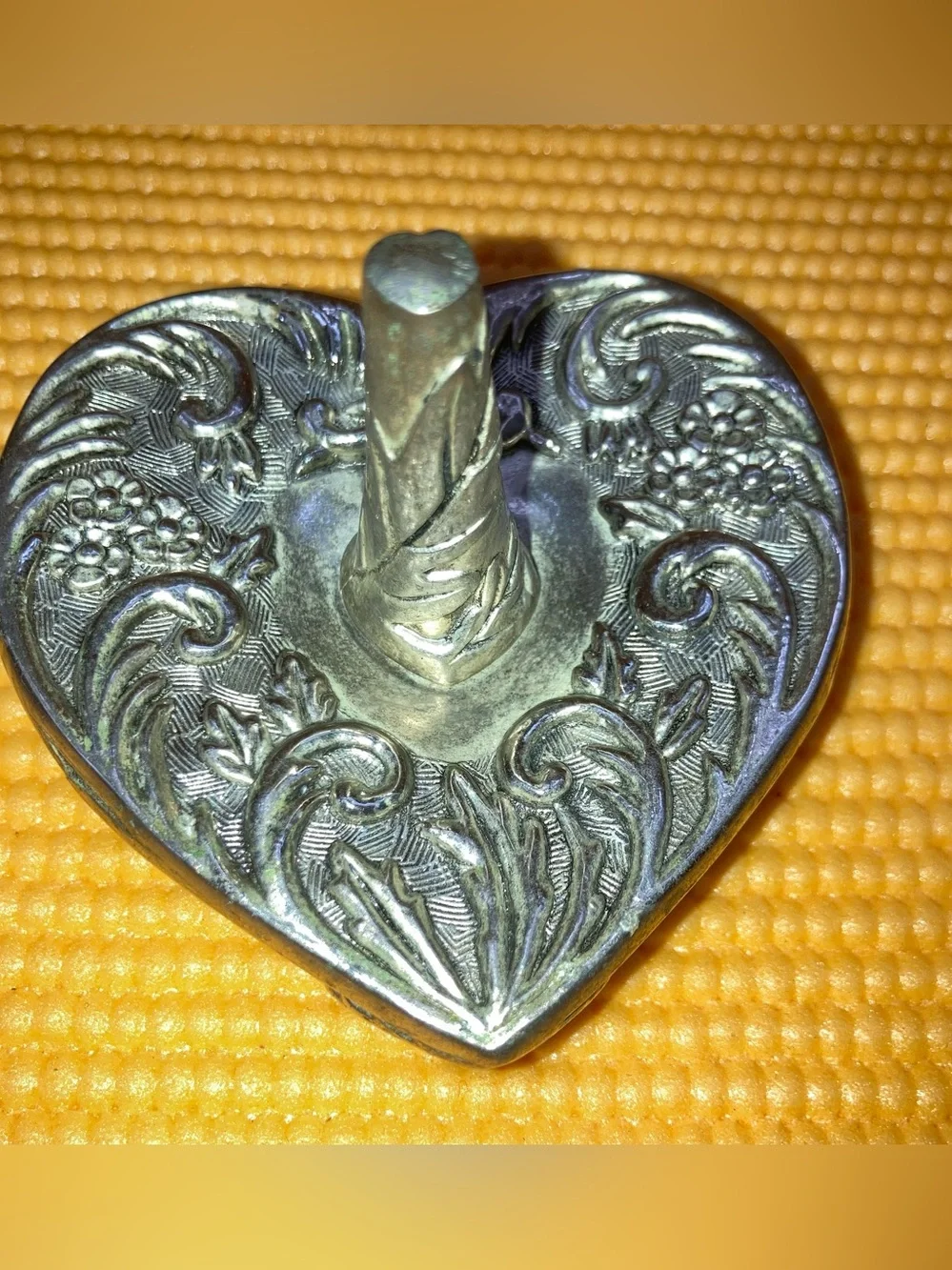 Vintage 1992 Godinger Silver plated Ring Holder